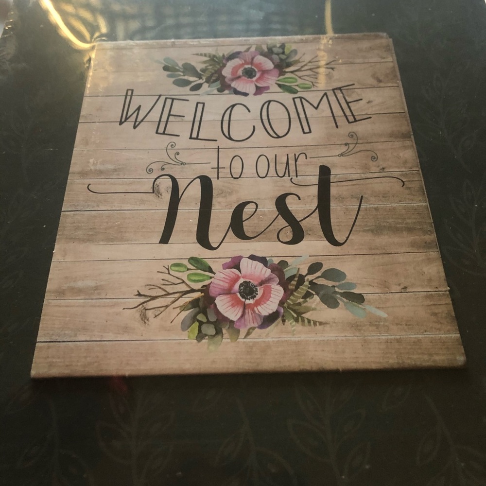 Welcome to our nest SIGN - Picture 3 of 8